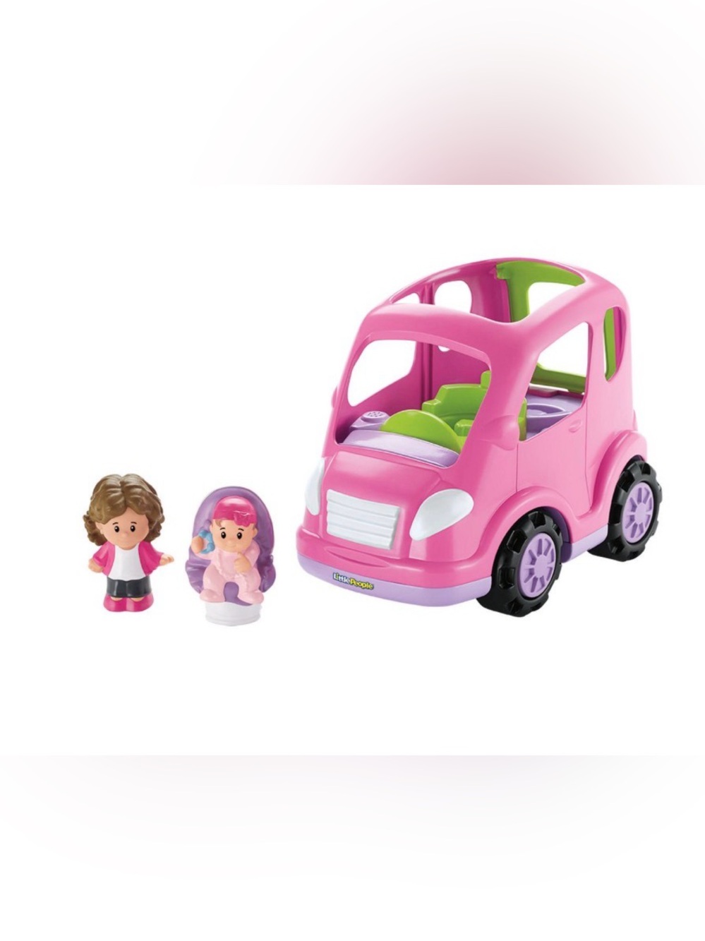 Fisher Price Little People All Around Car w/Figures ⭐️⭐️EUC-READ⭐️⭐️ Works!